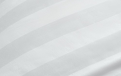 Постільна білизна: Постільна білизна полуторна-євро сатин страйп Колір: білий MirSon [Мірсон] Royal Pearl16 | інтернет-магазин Пеленашка фото 4
