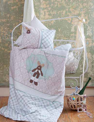 Постельное белье: Постельное белье для младенцев перкаль Karaca Home 7800 | интернет-магазин Пеленашка