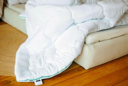 Одеяло: Одеяло антиаллергенное 155 на 215 см полуторное-евро теплое [зимнее] стеганое MirSon [Мирсон] 075/155215 | интернет-магазин Пеленашка фото 6