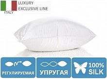 Подушка шелковая 40х60 MirSon Silk Luxury Exclusive Высокая Упругая 0544/4060 - 2200000135063