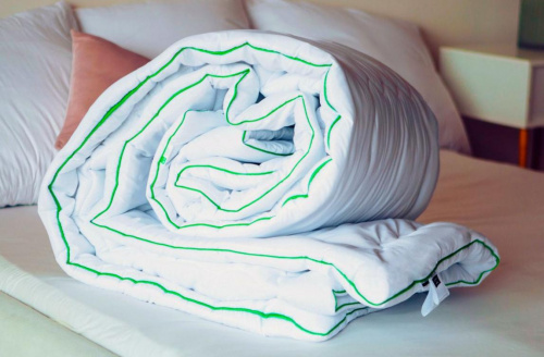 Одеяло: Одеяло антиаллергенное 200 на 220 см евро двуспальное теплое [зимнее] стеганое MirSon [Мирсон] 075/200220 | интернет-магазин Пеленашка фото 5