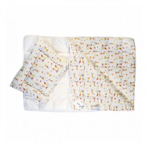 Одеяло детское: Детское одеяло шерстяное 110х140 демисезонное стеганое Billerbeck 0102-11/00 | интернет-магазин Пеленашка