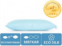 Подушка антиаллергенная 40х60 MirSon Valentino Ecosilk низкая Premium Class 118/4060 - 2200000016027