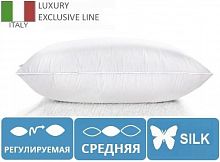 Подушка шелковая 60х60 MirSon Silk Luxury Exclusive Средняя 0523/6060 - 2200000042330