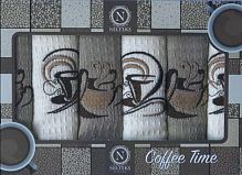 Набор вафельных полотенец 40х60 (6 шт) Nilteks Coffee Time V04 ts-01890