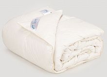 Одеяло пуховое детское 110x140 кассетное облегченное IGLEN Климат-Комфорт 100% серый гусиный пух 110140110G