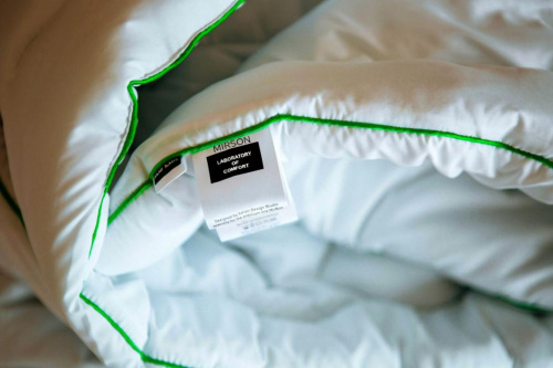 Одеяло: Одеяло антиаллергенное 200 на 220 см евро двуспальное теплое [зимнее] стеганое MirSon [Мирсон] 075/200220 | интернет-магазин Пеленашка фото 7