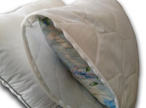 Чехол на подушку: Чехол на подушку 50х70 цвет белый microfiber U-tek [Ютек] | интернет-магазин Пеленашка фото 3