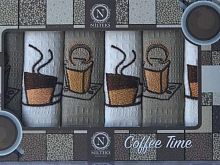 Набор вафельных полотенец 40х60 (6 шт) Nilteks Coffee Time V06 ts-01892