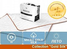 Одеяло шерстяное 155х215 MirSon Mikrosatin Gold Woolen Лето Gold Silk Line 053/1/155215 - 2200000006585